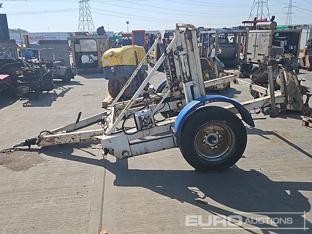 Seb International Single Axle Cable Reel Trailer - Remorque porte engin: photos 2 Seb International Single Axle Cable Reel Trailer - Remorque porte engin: photos 2