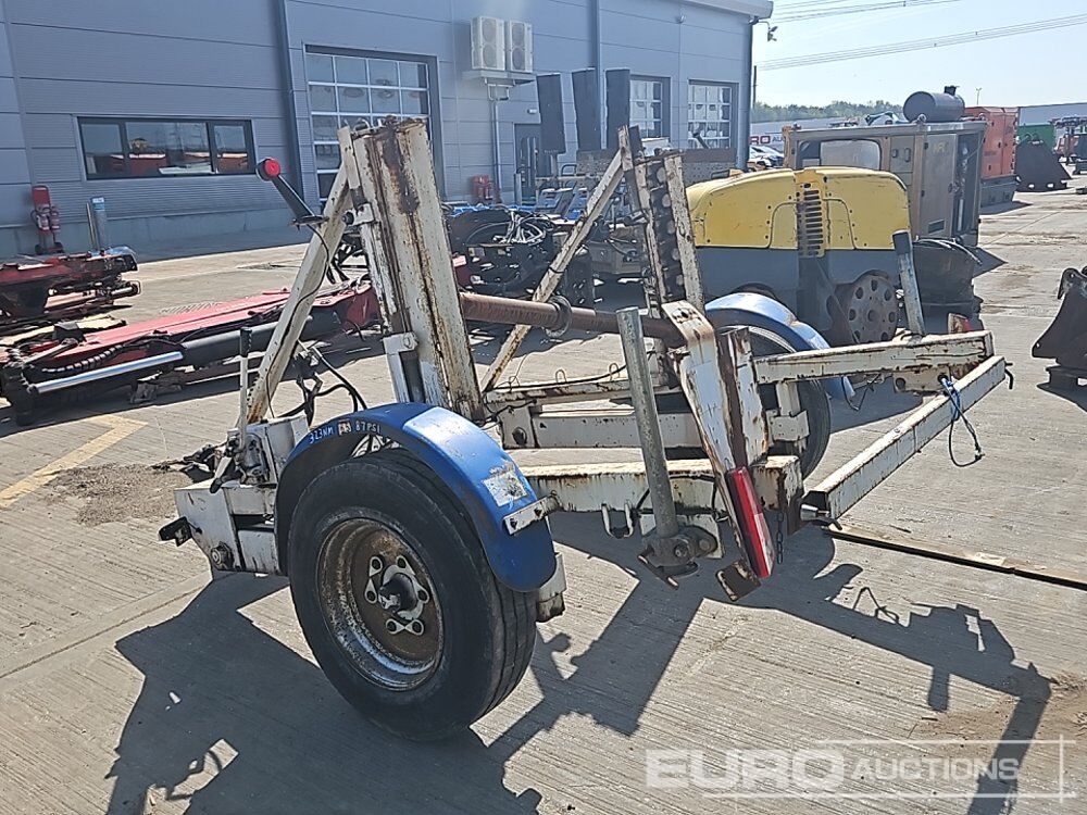 Seb International Single Axle Cable Reel Trailer - Remorque porte engin: photos 3 Seb International Single Axle Cable Reel Trailer - Remorque porte engin: photos 3