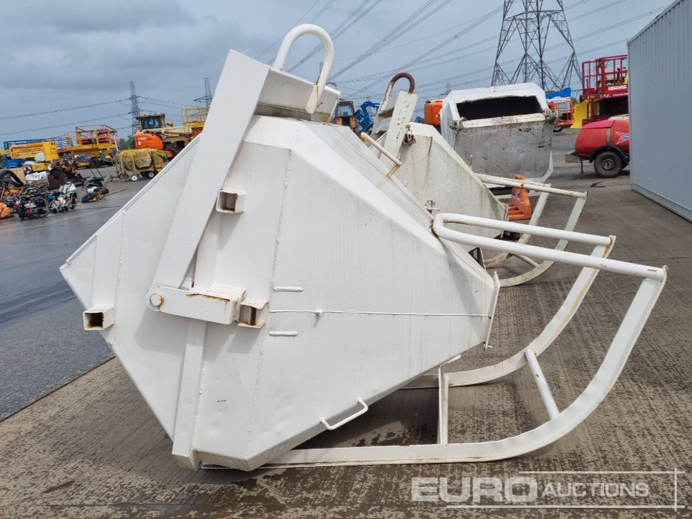 Secatol 1500 Litre Concrete Skip to suit Crane - Benne basculante: photos 2 Secatol 1500 Litre Concrete Skip to suit Crane - Benne basculante: photos 2
