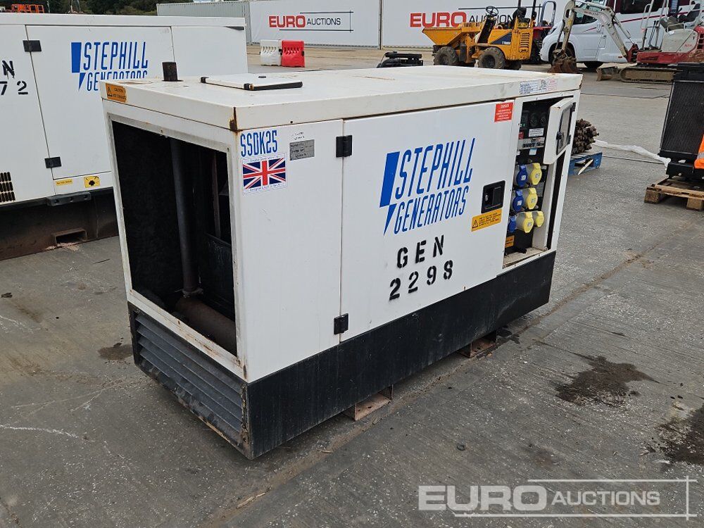 Stephill 25Kva Generator - Groupe électrogène: photos 1 Stephill 25Kva Generator - Groupe électrogène: photos 1