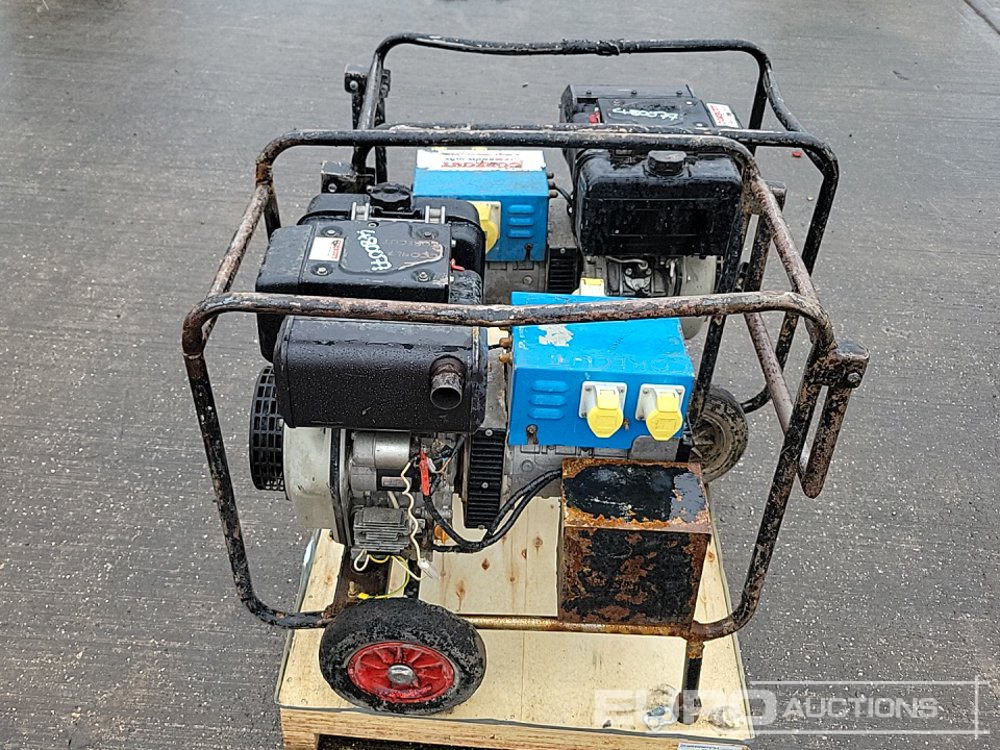 Stephill 6kVA Generator, Yanmar Engine (2 of) - Moteur: photos 2 Stephill 6kVA Generator, Yanmar Engine (2 of) - Moteur: photos 2