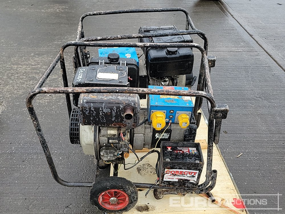 Stephill 6kVA Generator, Yanmar Engine (2 of) - Moteur: photos 2 Stephill 6kVA Generator, Yanmar Engine (2 of) - Moteur: photos 2