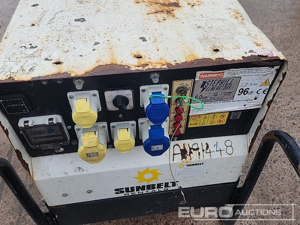 Stephill SSD6000 6Kva Diesel Generator, Yanmar Engine - Groupe électrogène: photos 5 Stephill SSD6000 6Kva Diesel Generator, Yanmar Engine - Groupe électrogène: photos 5