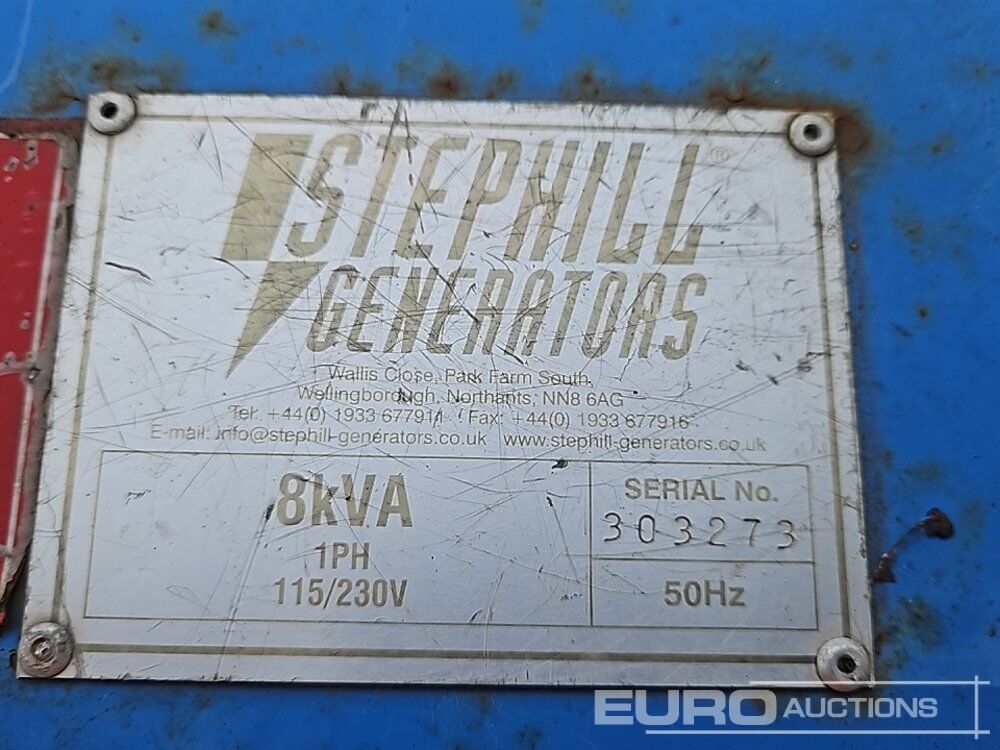 Groupe électrogène Stephill SSD8500S: photos 24