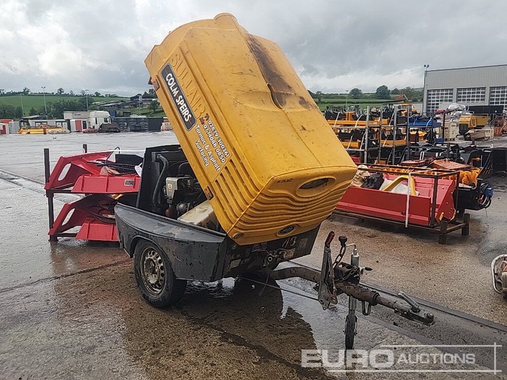 Sullair Single Axle Compressor, Kubota Engine - Compresseur d'air: photos 5 Sullair Single Axle Compressor, Kubota Engine - Compresseur d'air: photos 5