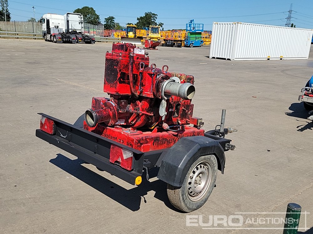 Sykes 4" Single Axle Waterpump, Hatz Engine - Pompe à eau: photos 5 Sykes 4" Single Axle Waterpump, Hatz Engine - Pompe à eau: photos 5