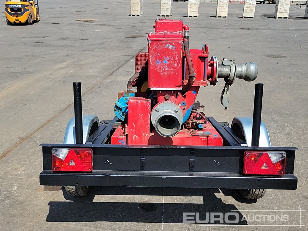 Sykes Single Axle 4" Water Pump, Diesel Engine - Pompe à eau: photos 4 Sykes Single Axle 4" Water Pump, Diesel Engine - Pompe à eau: photos 4