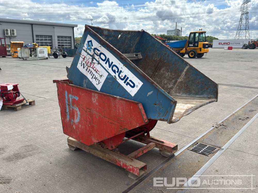 Tipping Skip to suit Forklift (2 of) - Benne basculante: photos 4 Tipping Skip to suit Forklift (2 of) - Benne basculante: photos 4