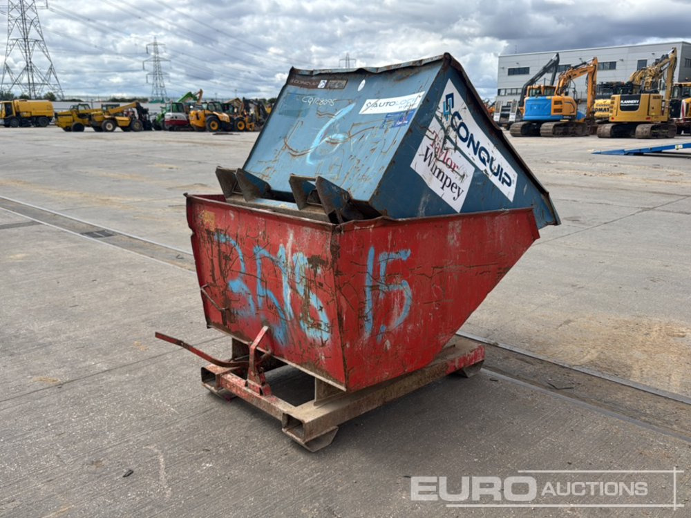 Tipping Skip to suit Forklift (2 of) - Benne basculante: photos 3 Tipping Skip to suit Forklift (2 of) - Benne basculante: photos 3