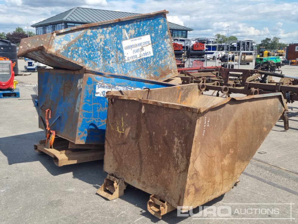 Tipping Skip to suit Forklift (3 of) - Benne basculante: photos 5 Tipping Skip to suit Forklift (3 of) - Benne basculante: photos 5