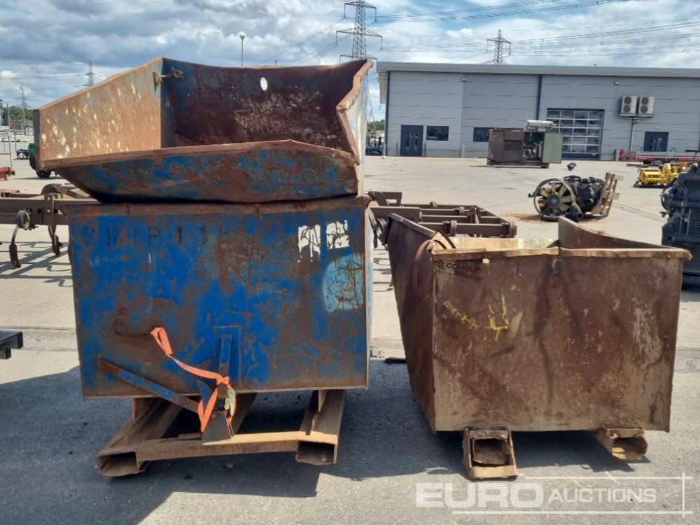 Tipping Skip to suit Forklift (3 of) - Benne basculante: photos 4 Tipping Skip to suit Forklift (3 of) - Benne basculante: photos 4