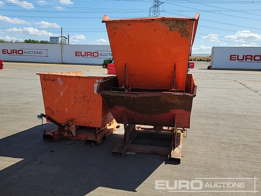 Tipping Skip to suit Forklift (3 of) - Benne basculante: photos 4 Tipping Skip to suit Forklift (3 of) - Benne basculante: photos 4