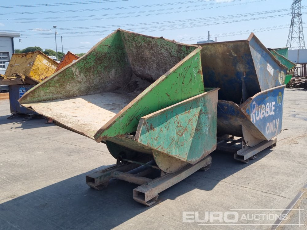 Tipping Skip to suit Forklift (4 of) - Benne basculante: photos 1 Tipping Skip to suit Forklift (4 of) - Benne basculante: photos 1
