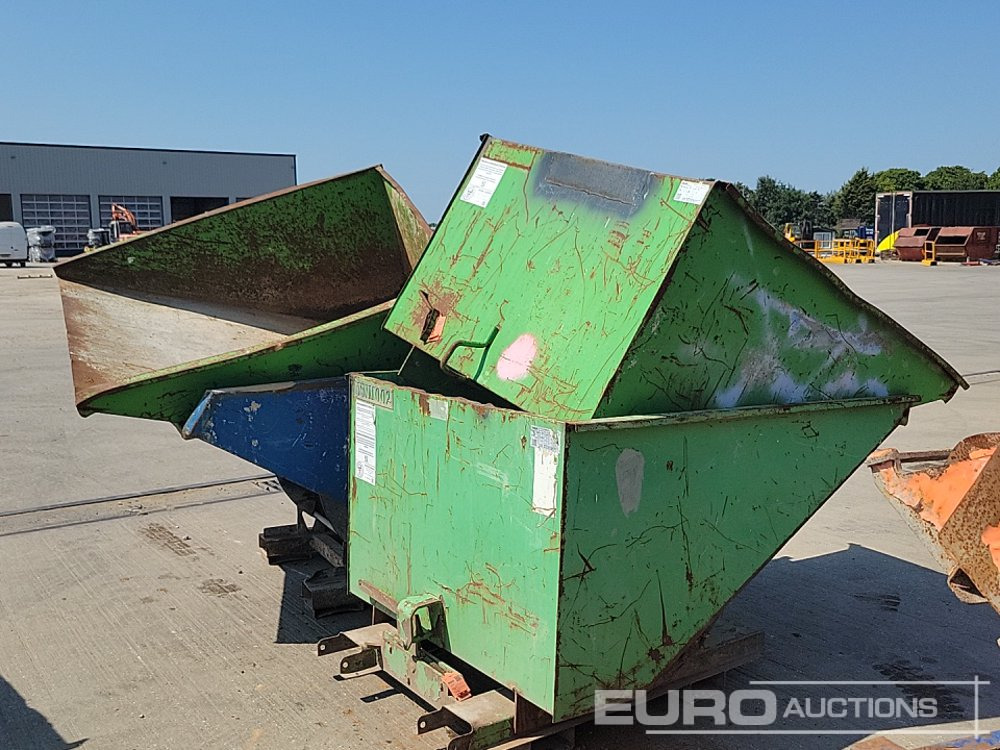 Tipping Skip to suit Forklift (4 of) - Benne basculante: photos 5 Tipping Skip to suit Forklift (4 of) - Benne basculante: photos 5