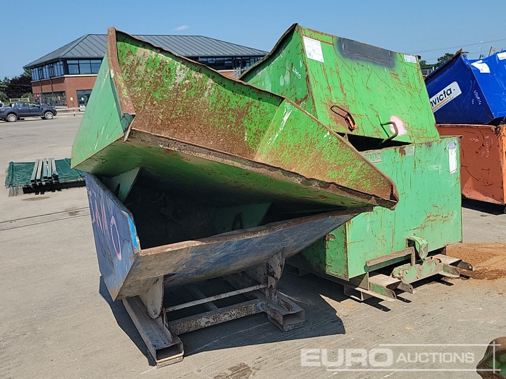 Tipping Skip to suit Forklift (4 of) - Benne basculante: photos 3 Tipping Skip to suit Forklift (4 of) - Benne basculante: photos 3