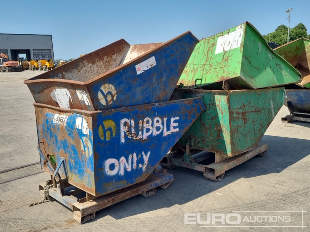 Tipping Skip to suit Forklift (4 of) - Benne basculante: photos 5 Tipping Skip to suit Forklift (4 of) - Benne basculante: photos 5