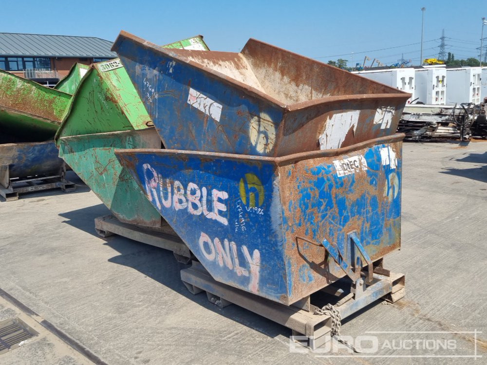 Tipping Skip to suit Forklift (4 of) - Benne basculante: photos 3 Tipping Skip to suit Forklift (4 of) - Benne basculante: photos 3