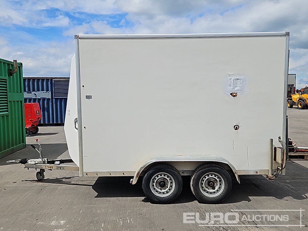 Tow Master 2.7 Ton Twin Axle Box Trailer, Ramp - Remorque porte engin: photos 2 Tow Master 2.7 Ton Twin Axle Box Trailer, Ramp - Remorque porte engin: photos 2