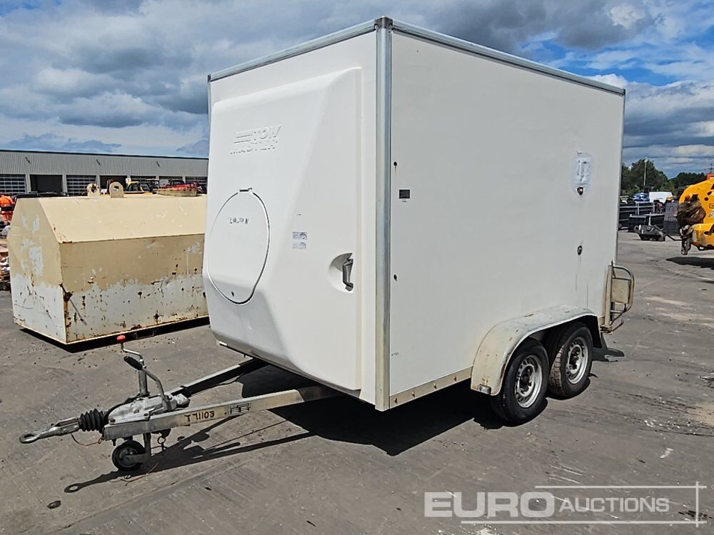 Tow Master 2.7 Ton Twin Axle Box Trailer, Ramp - Remorque porte engin: photos 1 Tow Master 2.7 Ton Twin Axle Box Trailer, Ramp - Remorque porte engin: photos 1