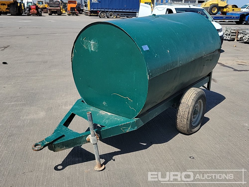 Trailer Engineering Single Axle Bunded Fuel Bowser, Manual Pump - Cuve de stockage: photos 1 Trailer Engineering Single Axle Bunded Fuel Bowser, Manual Pump - Cuve de stockage: photos 1