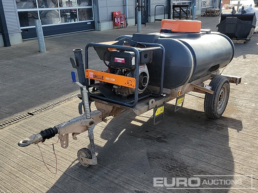 Trailer Engineering Single Axle Plastic Water Bowser, Belle BWX152501DS Pressure Washer - Nettoyeur haute pression: photos 1 Trailer Engineering Single Axle Plastic Water Bowser, Belle BWX152501DS Pressure Washer - Nettoyeur haute pression: photos 1