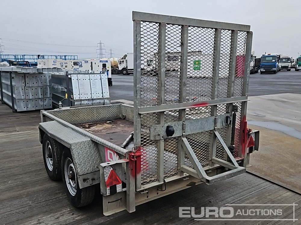 Twin Axle Plant Trailer, Ramp - Remorque porte engin: photos 3 Twin Axle Plant Trailer, Ramp - Remorque porte engin: photos 3
