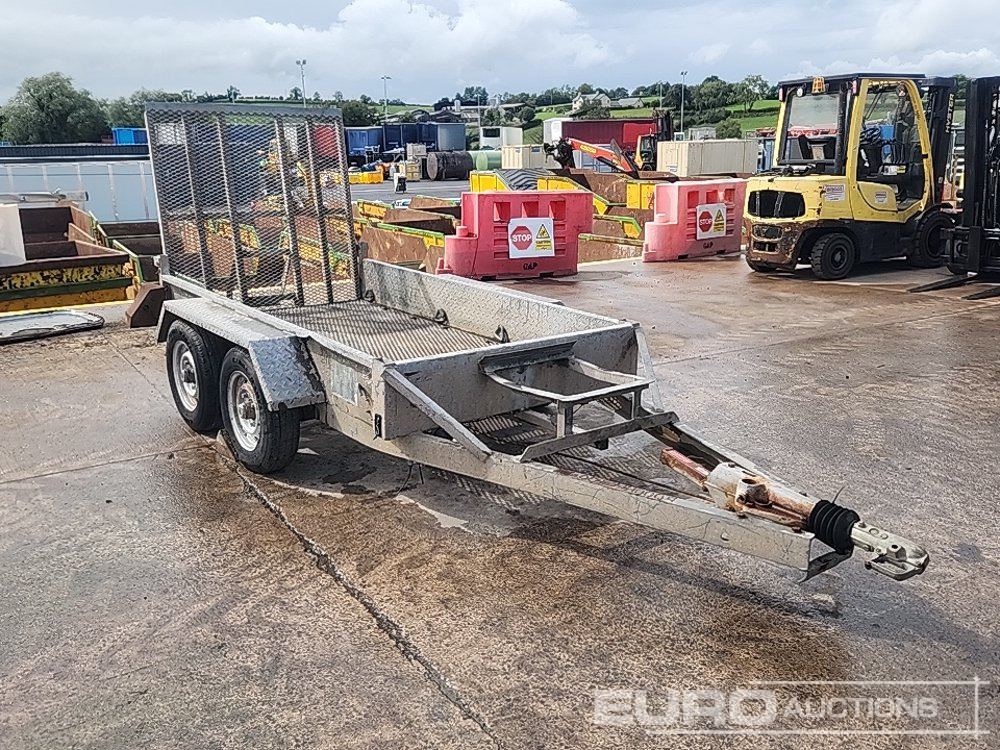 Twin Axle Plant Trailer, Ramp - Remorque porte engin: photos 4 Twin Axle Plant Trailer, Ramp - Remorque porte engin: photos 4