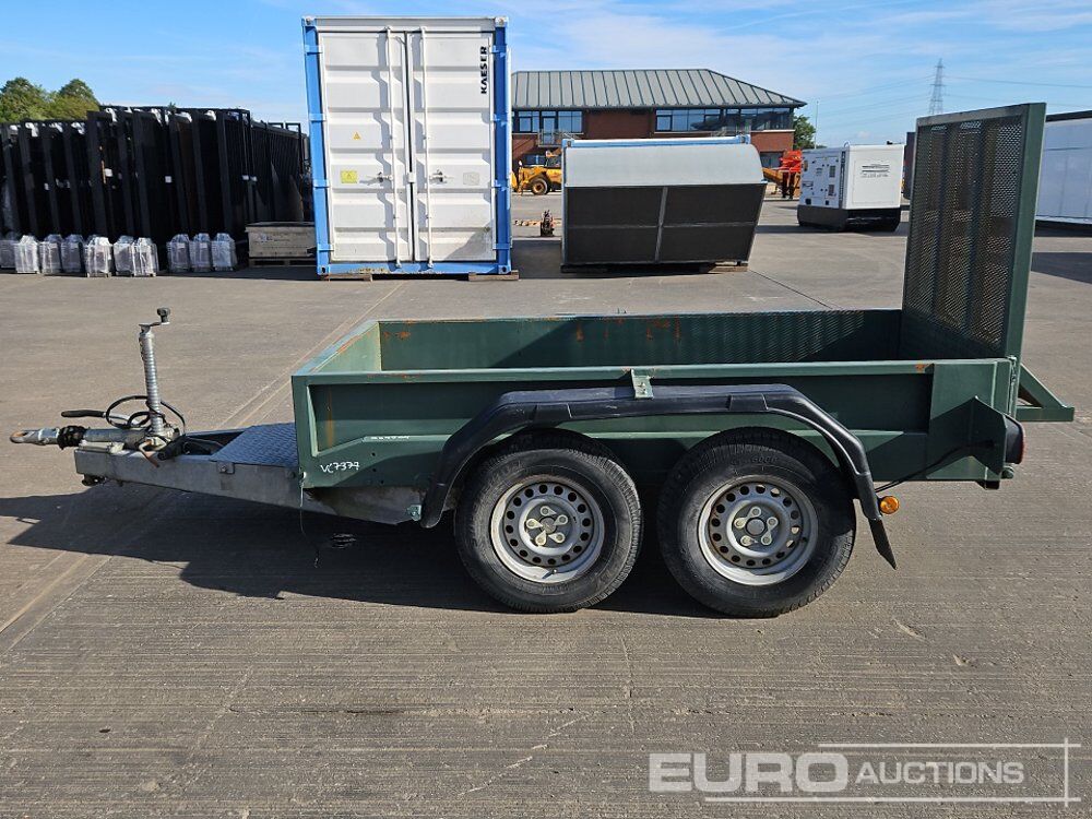 Twin Axle Plant Trailer, Ramp - Remorque porte engin: photos 2 Twin Axle Plant Trailer, Ramp - Remorque porte engin: photos 2