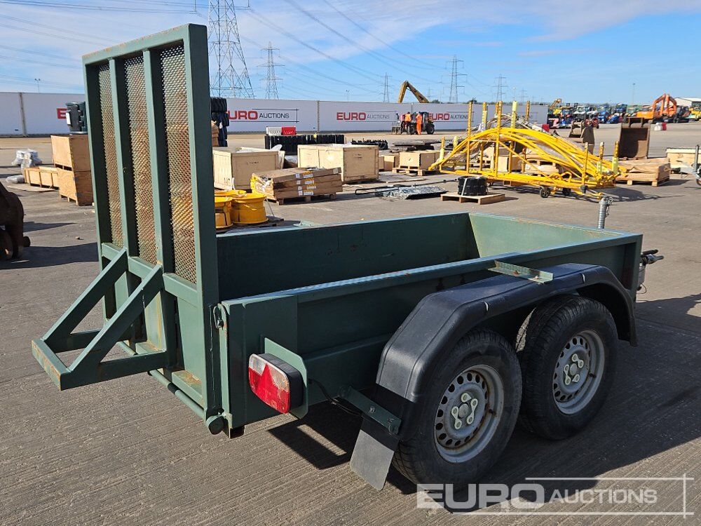 Twin Axle Plant Trailer, Ramp - Remorque porte engin: photos 5 Twin Axle Plant Trailer, Ramp - Remorque porte engin: photos 5