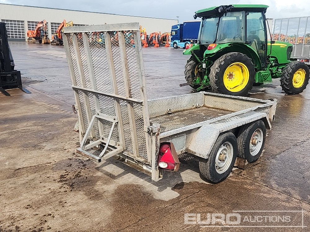 Twin Axle Plant Trailer, Ramp - Remorque porte engin: photos 3 Twin Axle Plant Trailer, Ramp - Remorque porte engin: photos 3