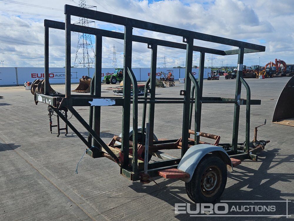U Mole Single Axle Cable Reel Trailer - Remorque porte engin: photos 5 U Mole Single Axle Cable Reel Trailer - Remorque porte engin: photos 5