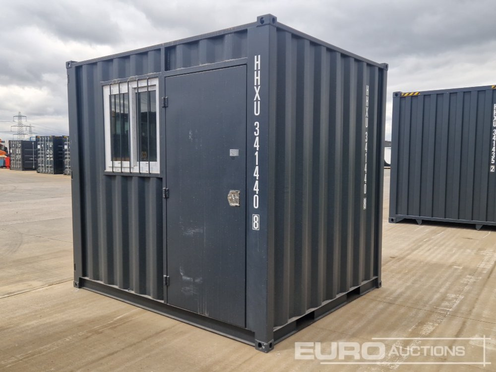 Unused 10' x 7' Container, 1 End Door, 1 Side Door, Window (Cannot Be Reconsigned) - Conteneur maritime: photos 1 Unused 10' x 7' Container, 1 End Door, 1 Side Door, Window (Cannot Be Reconsigned) - Conteneur maritime: photos 1