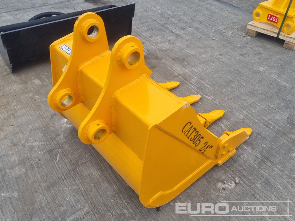Unused 2025 Captok 24" Digging Bucket 45mm Pin to suit 4-6 Ton Excavator Excavator - Godet: photos 5 Unused 2025 Captok 24" Digging Bucket 45mm Pin to suit 4-6 Ton Excavator Excavator - Godet: photos 5