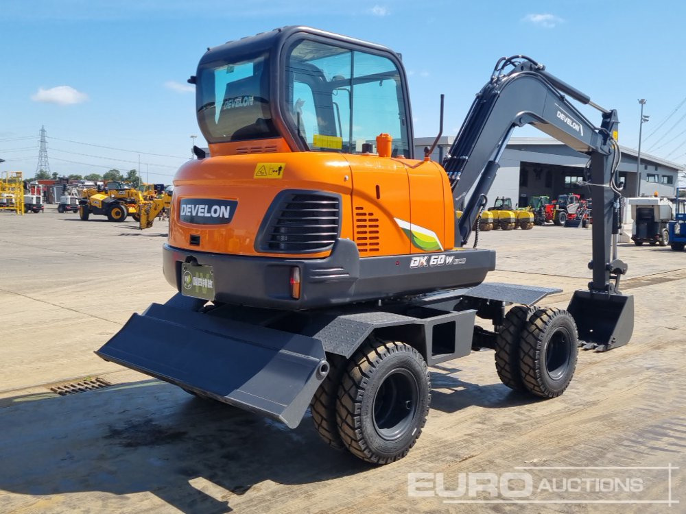 Unused 2025 Develon DX60WN ECO-1 - Pelle sur pneus: photos 5 Unused 2025 Develon DX60WN ECO-1 - Pelle sur pneus: photos 5