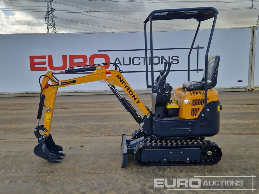 Unused 2025 Infront YFE10 - Mini pelle: photos 2 Unused 2025 Infront YFE10 - Mini pelle: photos 2