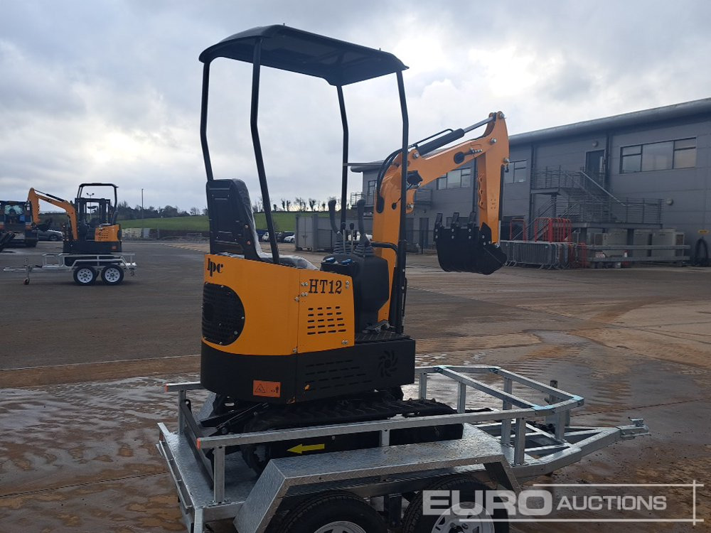 Unused 2025 JPC HT12 - Mini pelle: photos 5 Unused 2025 JPC HT12 - Mini pelle: photos 5