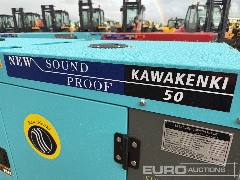 Groupe électrogène Unused 2025 Kawakenki KK60-III-SSS: photos 14