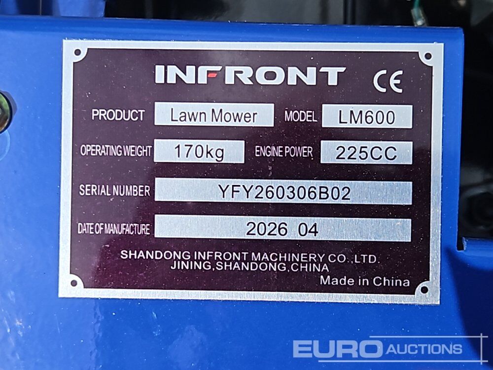 Unused 2026 Infront LM600 - Motofaucheuse: photos 2 Unused 2026 Infront LM600 - Motofaucheuse: photos 2
