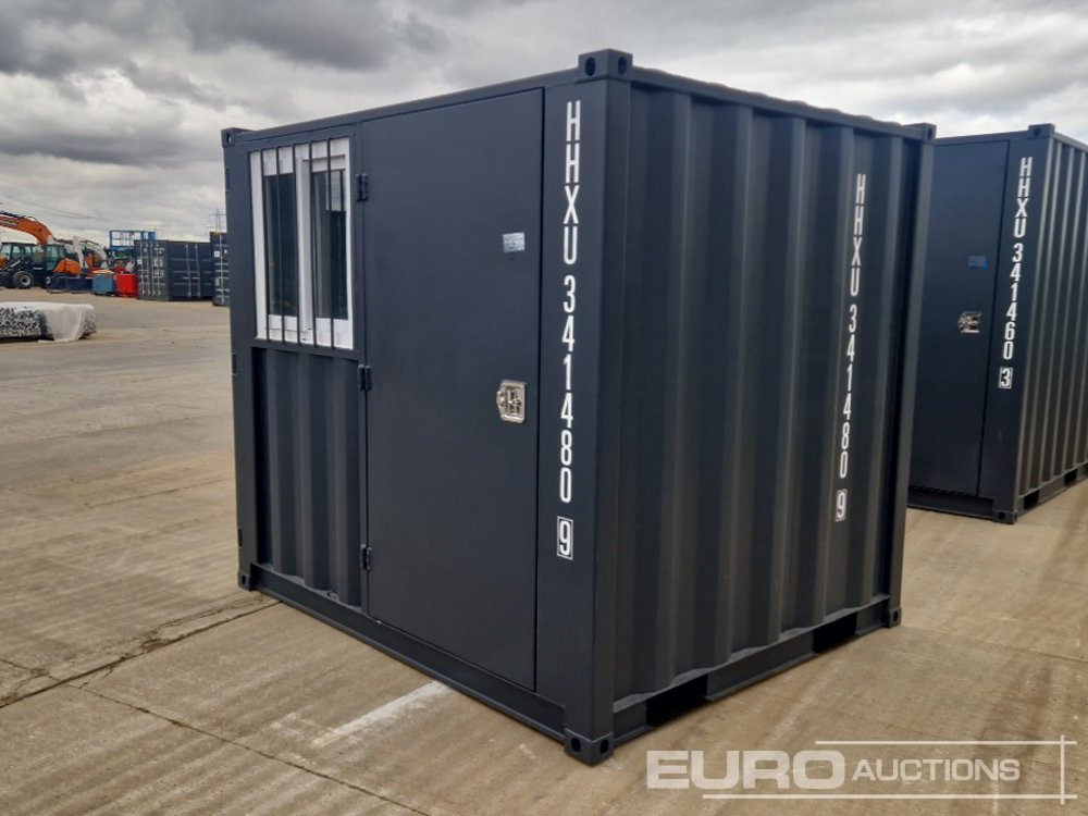 Unused 8' x 6' Container, 1 End Door, 1 Side Door, Window (Cannot Be Reconsigned) - Conteneur maritime: photos 1 Unused 8' x 6' Container, 1 End Door, 1 Side Door, Window (Cannot Be Reconsigned) - Conteneur maritime: photos 1
