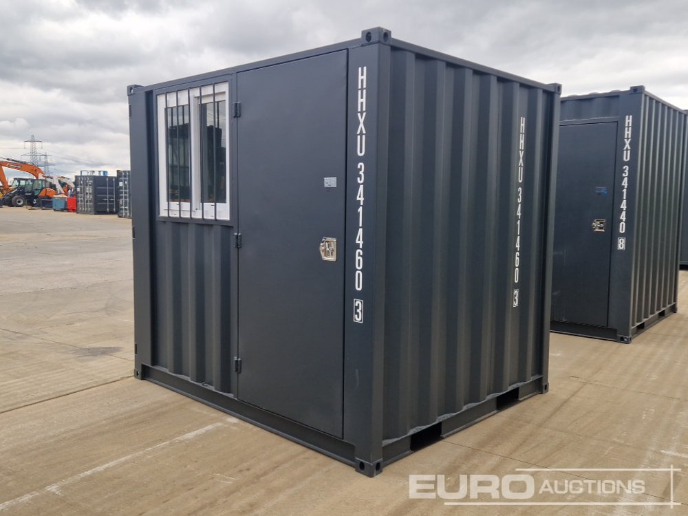 Unused 9' x 6' Container, 1 End Door, 1 Side Door, Window (Cannot Be Reconsigned) - Conteneur maritime: photos 1 Unused 9' x 6' Container, 1 End Door, 1 Side Door, Window (Cannot Be Reconsigned) - Conteneur maritime: photos 1