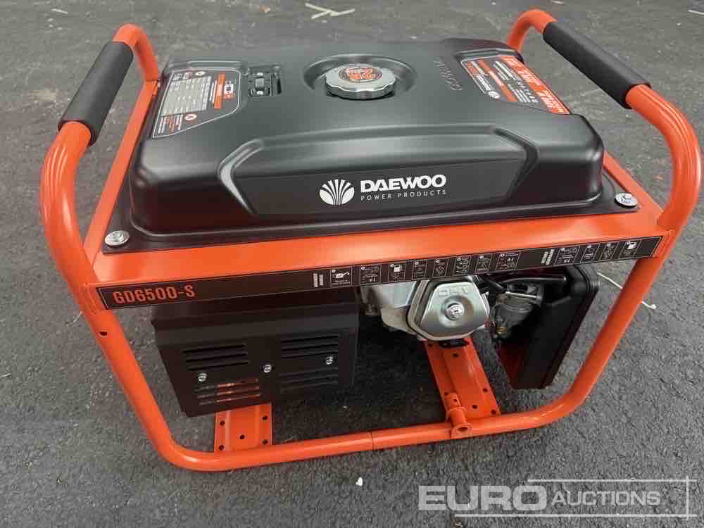 Unused Daewoo GD6500E-S 5500W Petrol Generator - Groupe électrogène: photos 1 Unused Daewoo GD6500E-S 5500W Petrol Generator - Groupe électrogène: photos 1