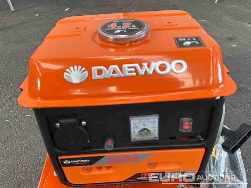 Unused Daewoo GDAA980 750W Petrol Generator - Groupe électrogène: photos 4 Unused Daewoo GDAA980 750W Petrol Generator - Groupe électrogène: photos 4