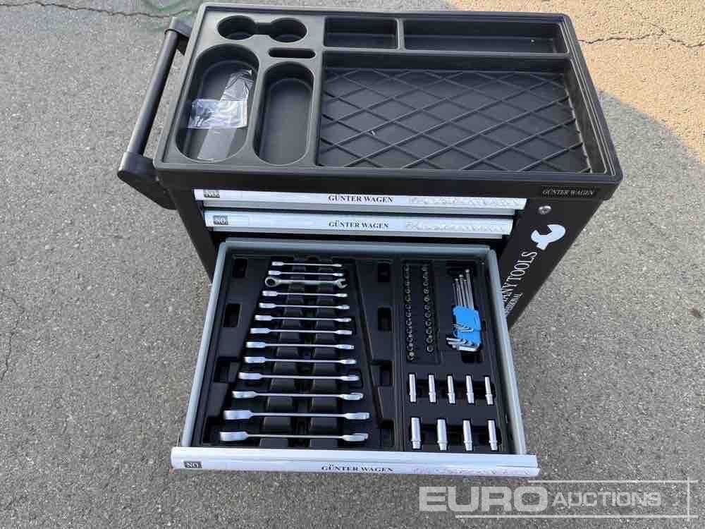 Unused German Tools Tool Cart, With Tools - Équipement de garage: photos 5 Unused German Tools Tool Cart, With Tools - Équipement de garage: photos 5