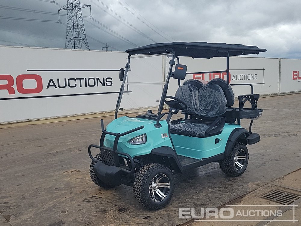 Unused Newrick G4.0 Electric 4 Seater Golf Cart - Voiturette de golf: photos 1 Unused Newrick G4.0 Electric 4 Seater Golf Cart - Voiturette de golf: photos 1