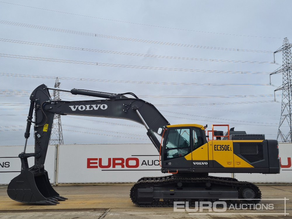 Unused Volvo EC350EL - Pelle sur chenille: photos 2 Unused Volvo EC350EL - Pelle sur chenille: photos 2