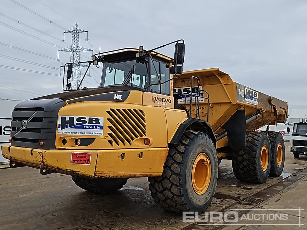 Volvo A40E - Tombereau articulé: photos 1 Volvo A40E - Tombereau articulé: photos 1