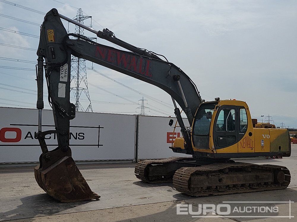 Volvo EC210LC - Pelle sur chenille: photos 1 Volvo EC210LC - Pelle sur chenille: photos 1