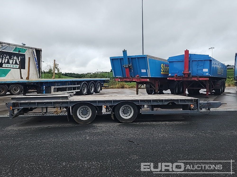Webb Twin Axle Plant Trailer, Ramps - Remorque porte engin: photos 5 Webb Twin Axle Plant Trailer, Ramps - Remorque porte engin: photos 5