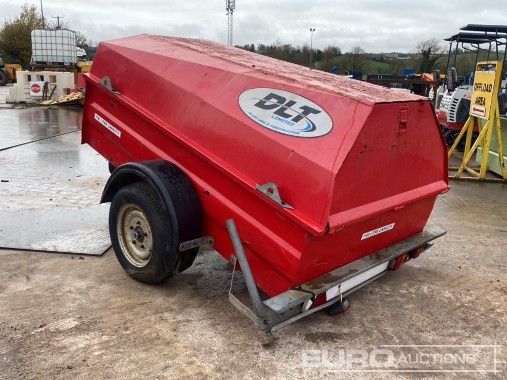 Western 1100 Litre Single Axle Bunded Fuel Bowser, 12 Volt Pump - Cuve de stockage: photos 3 Western 1100 Litre Single Axle Bunded Fuel Bowser, 12 Volt Pump - Cuve de stockage: photos 3