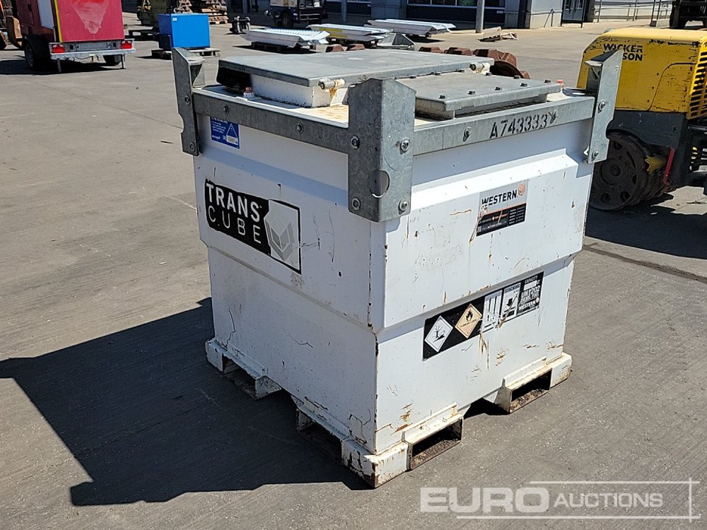Western Static Bunded Fuel Bowser, Electric Pump - Cuve de stockage: photos 3 Western Static Bunded Fuel Bowser, Electric Pump - Cuve de stockage: photos 3
